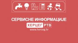 Servisne informacije za 22. februar 2018. godine